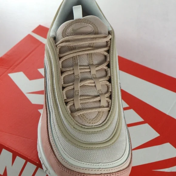 NIKE Air Max 97 Premium 'Particle Beige' Sneakers Sz 10.5 Men 12 Wmn RARE - Picture 7 of 8